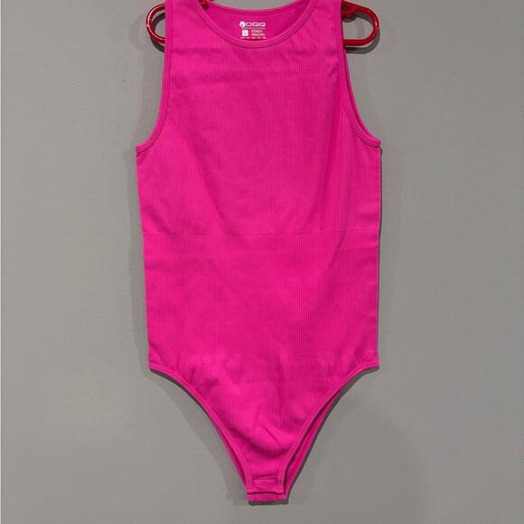 Vibrant Pink Women's Bodysuit - Picture 4 of 5